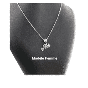 Les Pendentifs moto custom femme