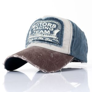 La Casquette motor racing team marron/bleu Roadstrap