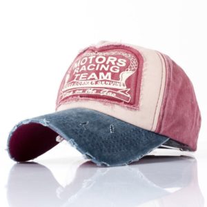 Casquette motor racing team bleu/rouge Roadstrap