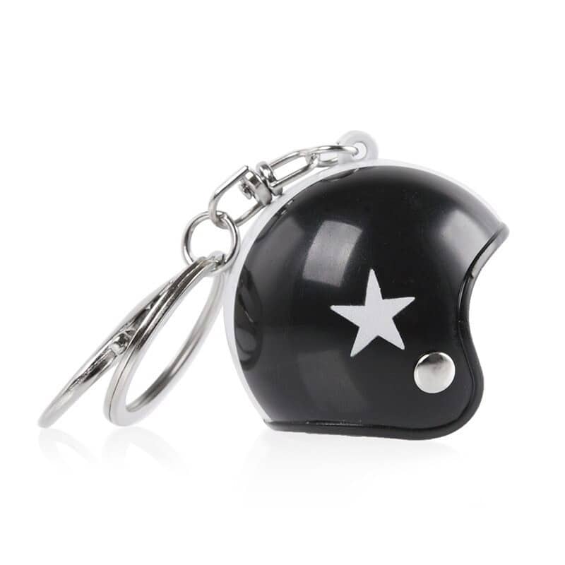 Porte-Clés Motard Moto Vitesse Bike Argent Métal Pendentif Charm