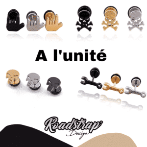 Boucles d'oreilles à l'unité ROADSTRAP