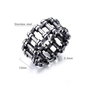 Bague moto chaîne acier usé info Roadstrap