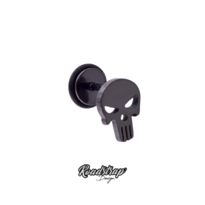 Boucles d'oreilles punisher noir Roadstrap