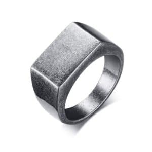Bague chevalière acier Roadstrap