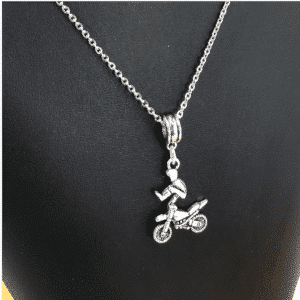 Pendentif homme motocross shaolin roadstrap