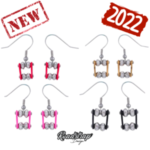 Boucles d'oreilles chaine miniz Roadstrap